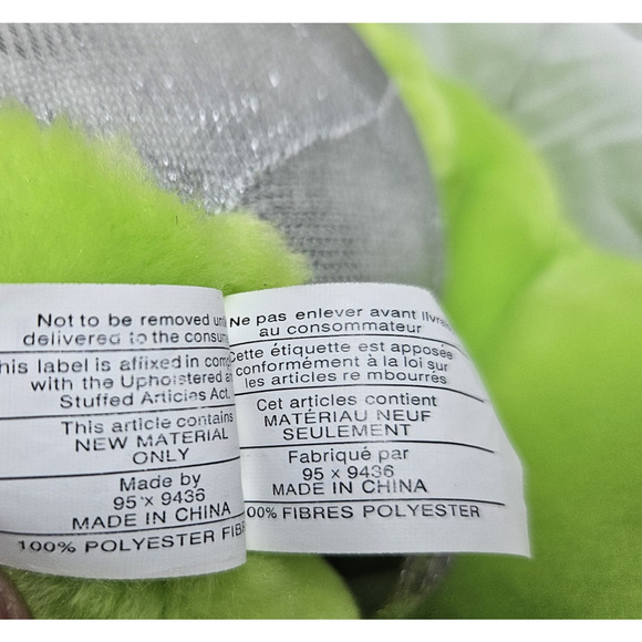 Y2K Kellytoy Large Green Alien Plush Roswell New Mexico Rare Area 51 ET Vintage - Picture 11 of 16